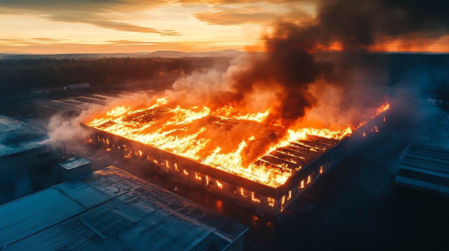 Fire Damage Roof Repair — commercial roofing in Indianapolis, IN